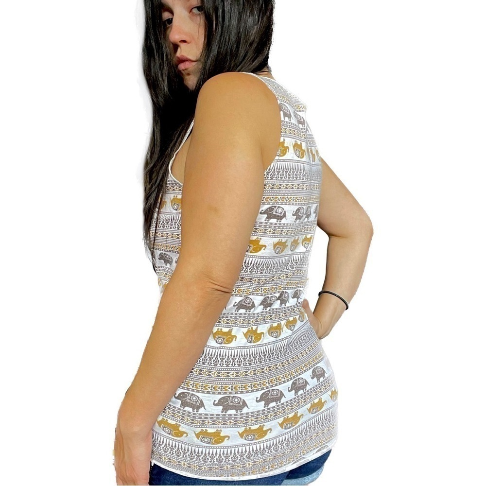 NMS - Medium elephant print tank